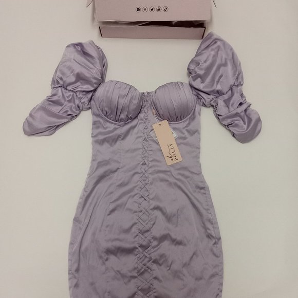 Gorgeous lilac cocktail dress. - Picture 1 of 4
